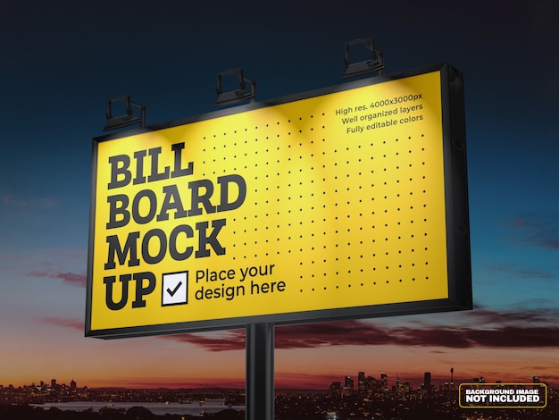 Mockup der Billboards