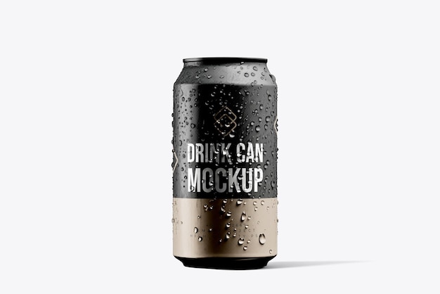 Mockup der Getränkendose
