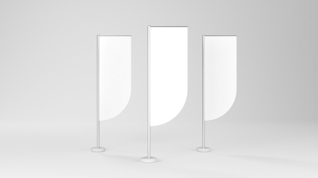Mockup der PSD-Flagge