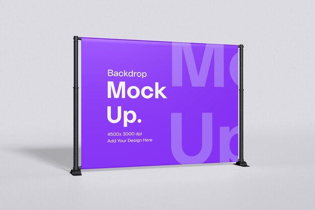 Mockup des Hintergrunds