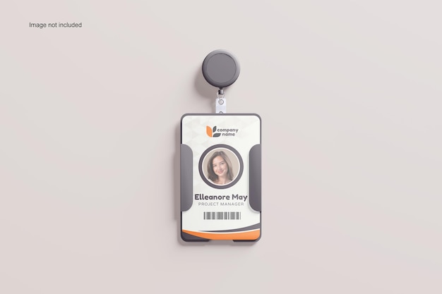 PSD mockup des neuen personalausweises