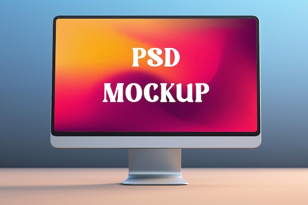 Mockup des PSD-Bildschirms