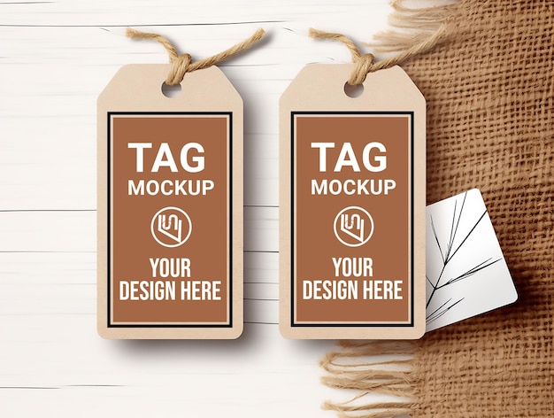 PSD mockup des psd-tag-labels