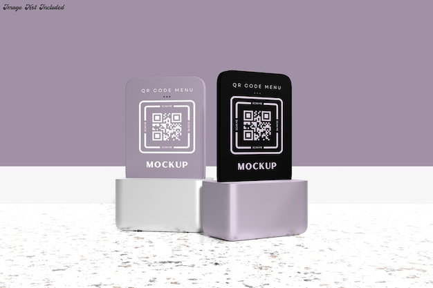 Mockup des QR-Codes