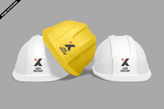 Mockup des Sicherheitshelms