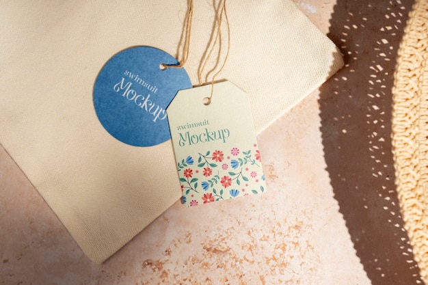 Mockup-Design für Badeanzüge für Frauen