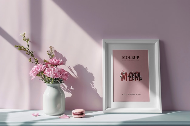 Mockup-Design für den Muttertag