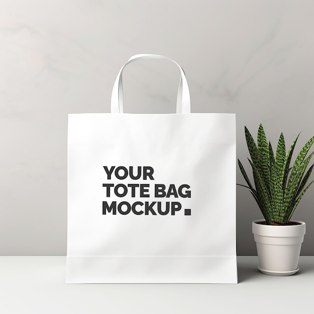 Mockup-design für die tasche