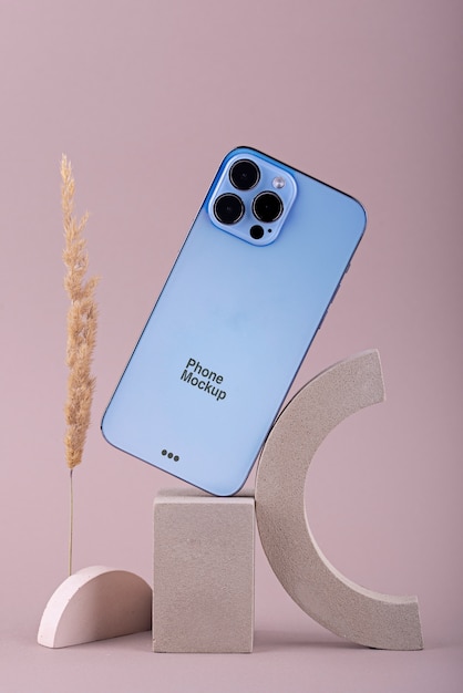 Mockup-Design für Smartphone-Geräte