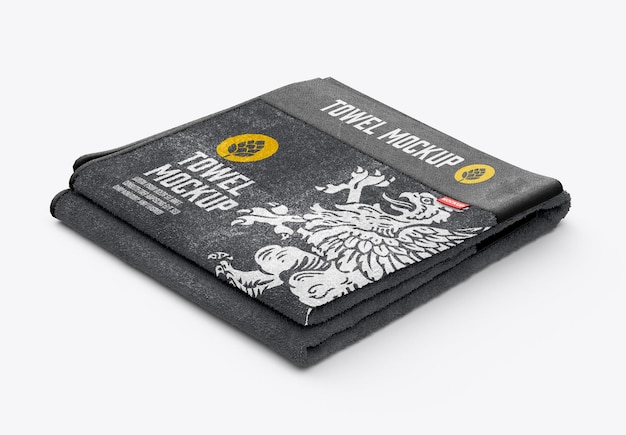Mockup di asciugamani