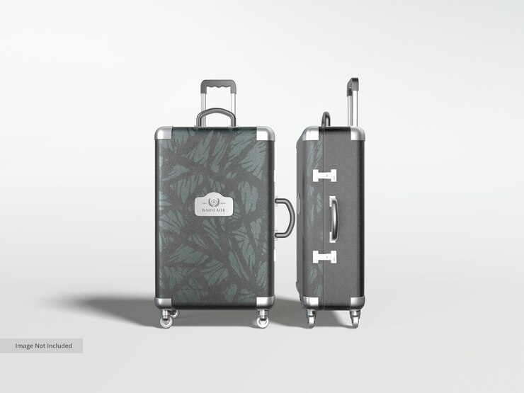 PSD mockup di bagagli da viaggio