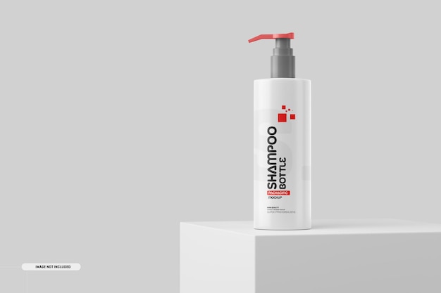 Mockup di barattolo di bottiglia di cosmetici