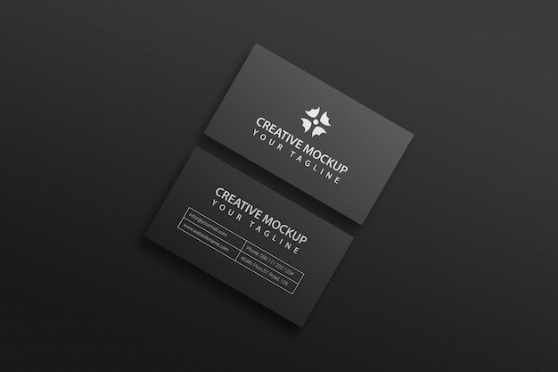 Mockup di biglietti da visita Photoshop