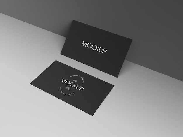Mockup di biglietto da visita minimo