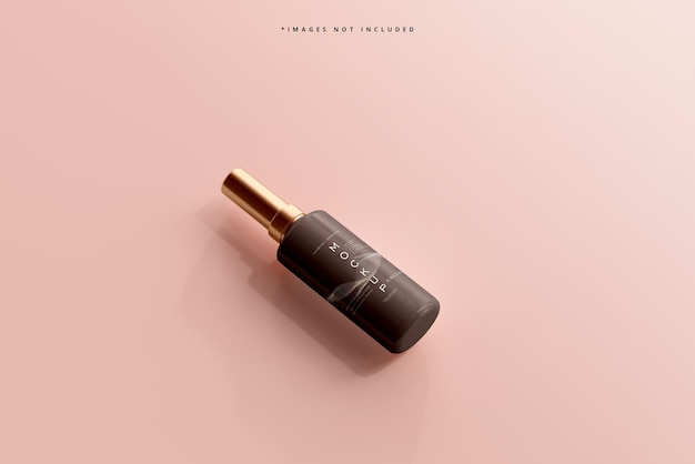 Mockup di bottiglia cosmetica
