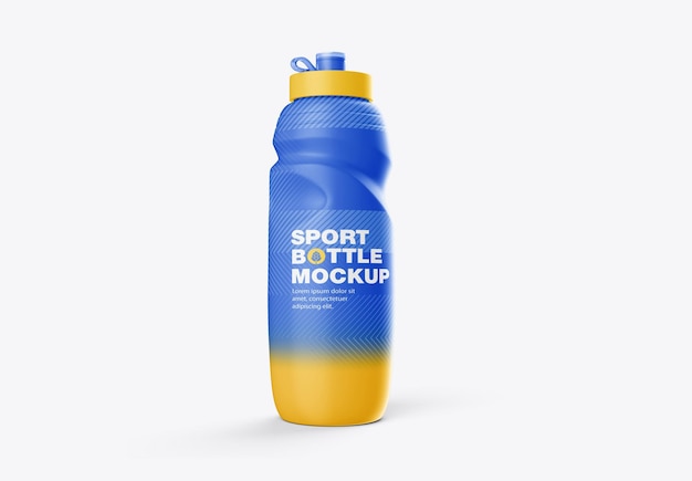 Mockup di bottiglia sportiva