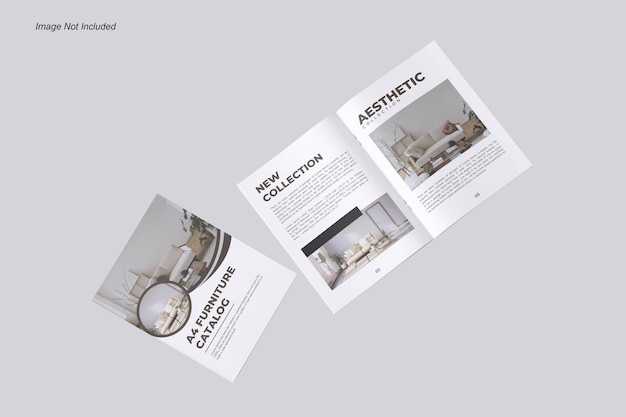 Mockup di brochure A4