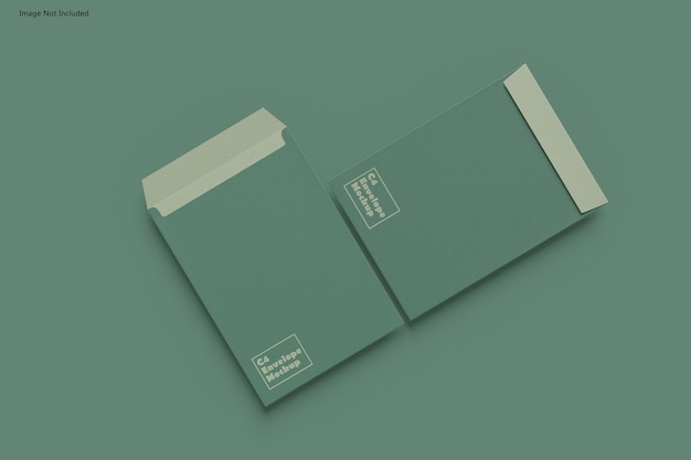 Mockup di busta C4