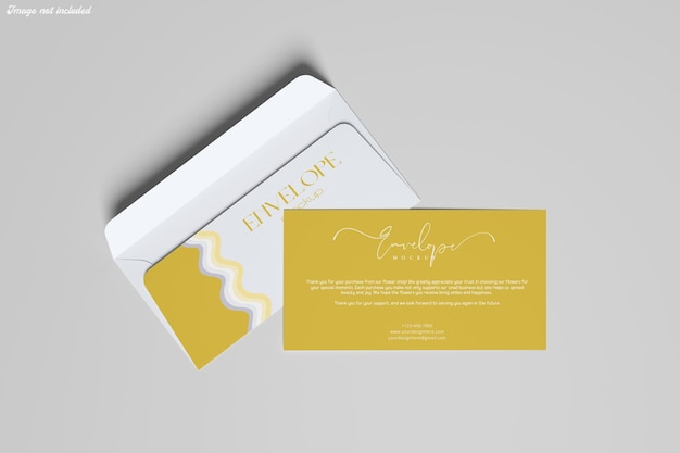 Mockup di busta