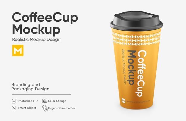 Mockup di caffè