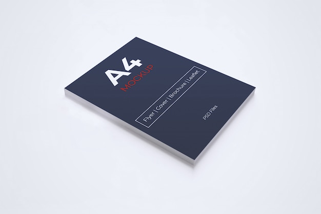 Mockup di carta A4