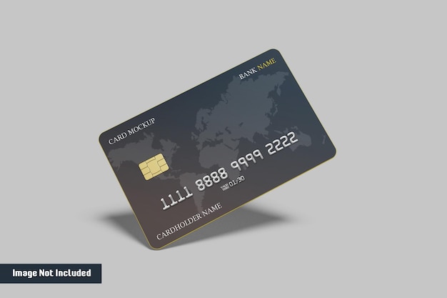 Mockup di carta di credito