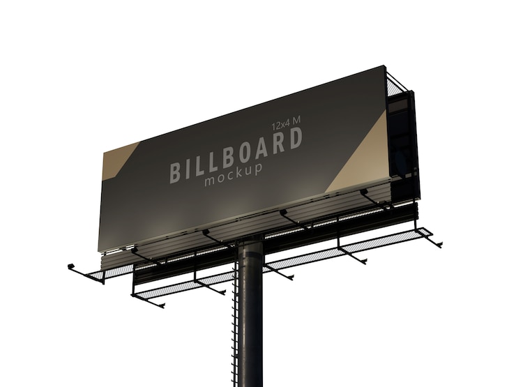 PSD mockup di cartelloni pubblicitari