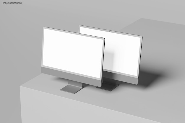 Mockup di computer