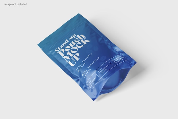 Mockup di confezionamento busta