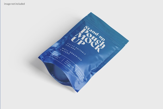 Mockup di confezionamento busta