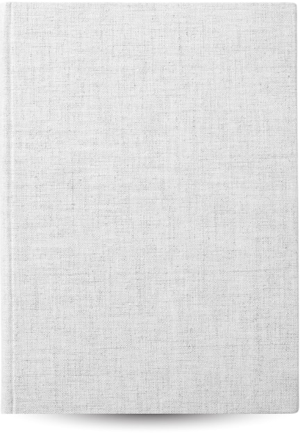 Mockup di copertina di libro in bianco