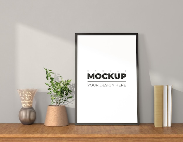 Mockup di cornice moderna