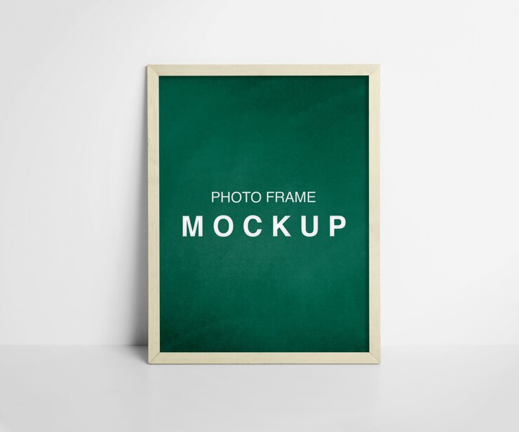 Mockup di cornice per foto isolato