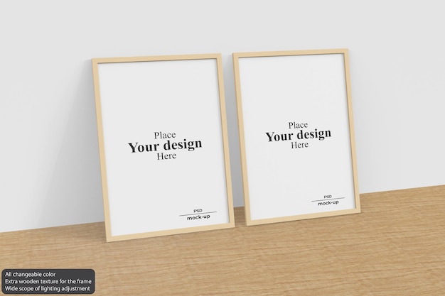 Mockup di cornice per foto