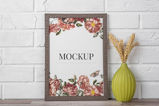 Mockup di cornici foto PSD modificabili