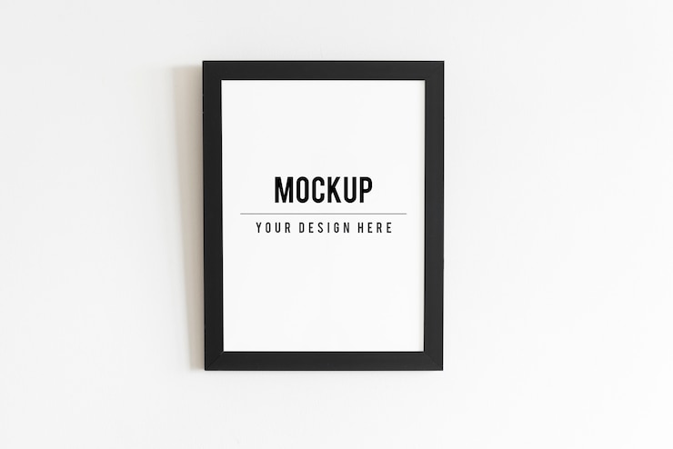 PSD mockup di cornici per foto