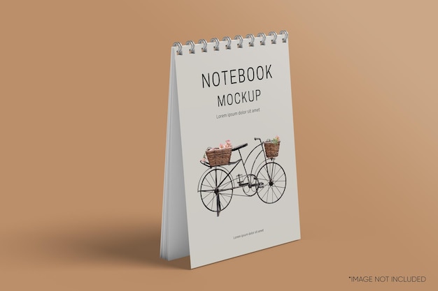 Mockup di cove per quaderni a spirale