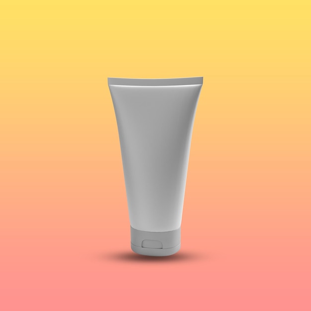 Mockup di crema cosmetica