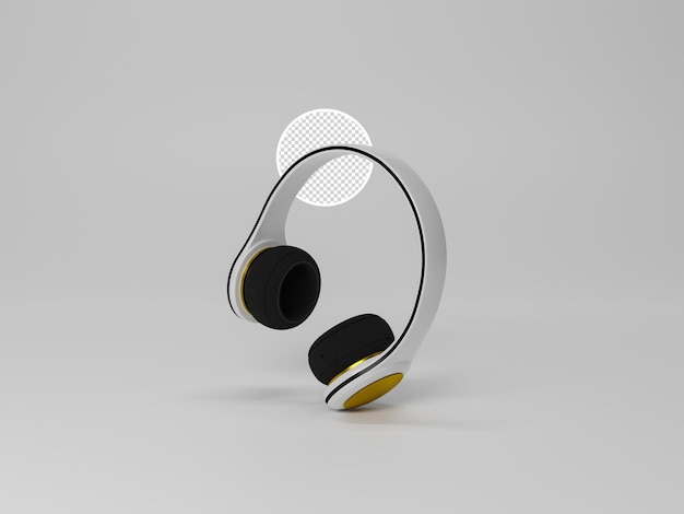 Mockup di cuffie per cuffie musicali