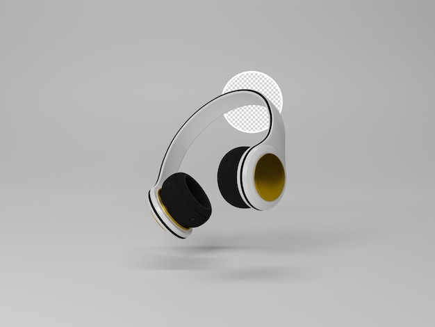 Mockup di cuffie per cuffie musicali