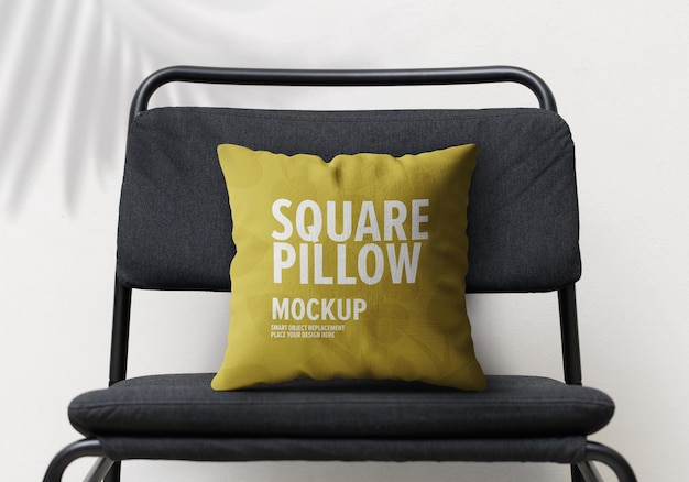 Mockup di cuscino quadrato