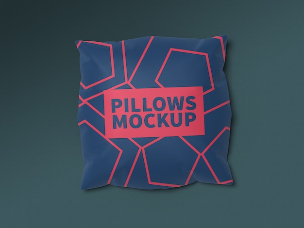 Mockup di cuscino quadrato