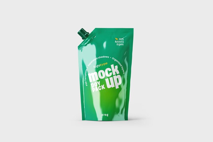 Mockup di custodia per beccuccio