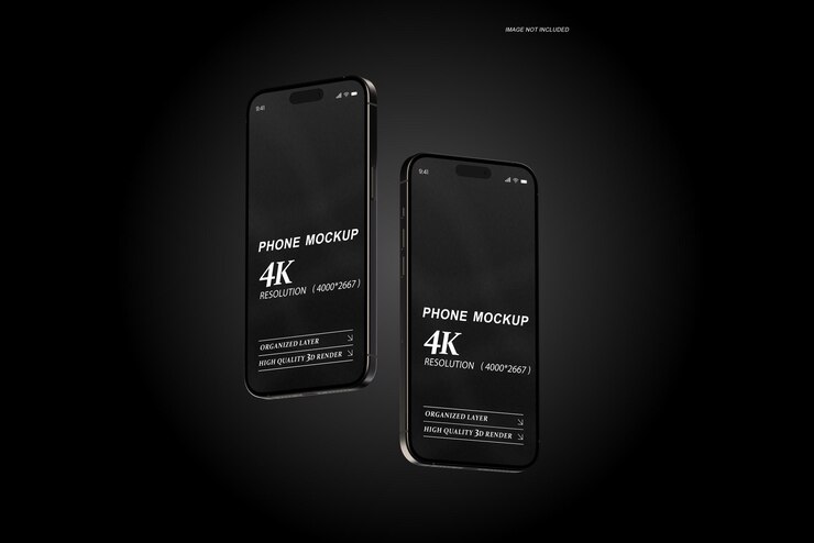 Mockup di dispositivo elettronico con sfondo modificabile