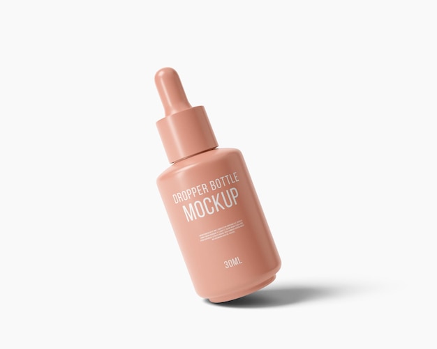 Mockup di flacone contagocce da 30 ml