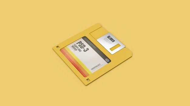 Mockup di floppy disk