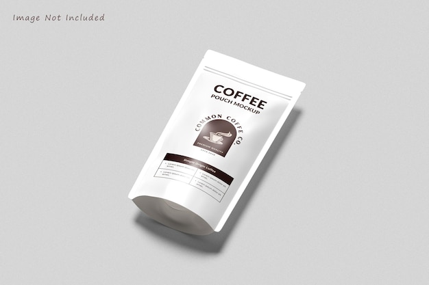 Mockup di imballaggio del sacchetto di caffè