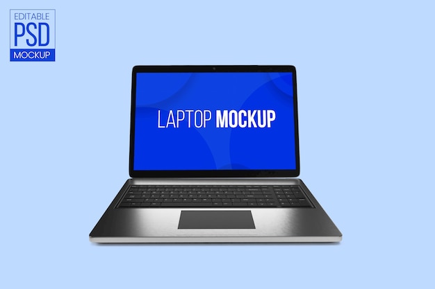 Mockup di laptop modificabile