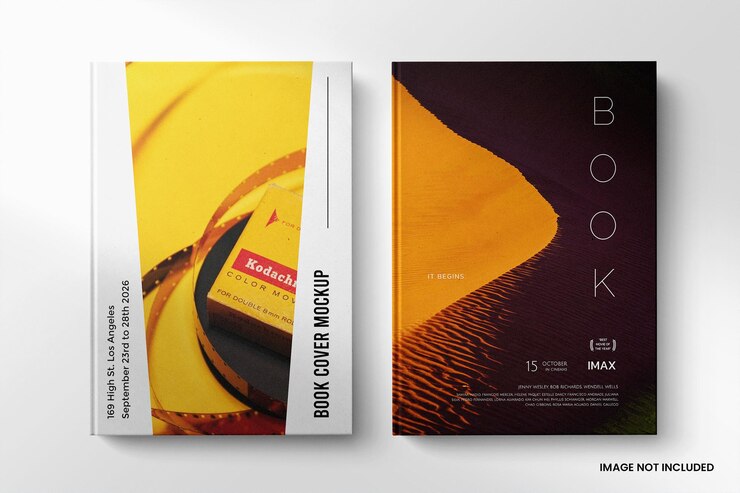 Mockup di libri