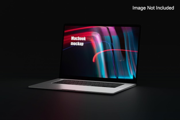 Mockup di MacBook sulla scrivania